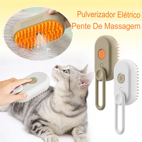 Escova Vaporizadora - Relaxa e Remove os pelos!